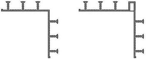 Шпонки угловые опалубочные (внешние) для технологических (температурных) и деформационных (осадочных) швов бетонирования