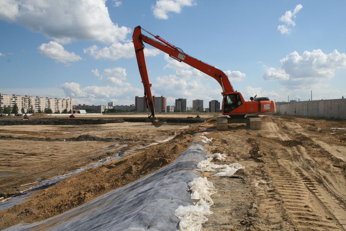 Рекультивация бывших золоотвалов под жилое строительство на кварталах 9А СУН (19.5 га), 16 СУН (37 га) и 19А СУН (23 га) Санкт-Петербург